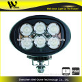 Oval Flood beam 60w excavator led work light